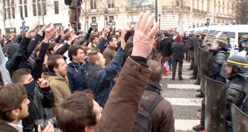 french fascist-salute1